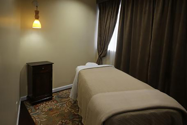 Angled Massage Room